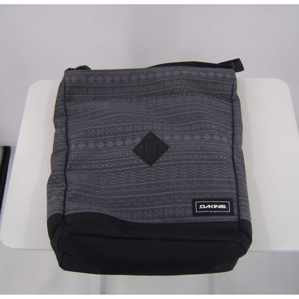 Dakine Grey Geometric Tribal Convertible Crossbody Backpack Bag Messenger